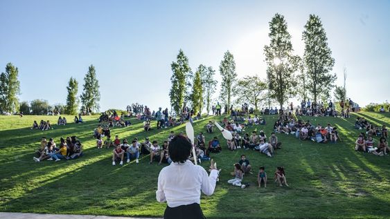 Arte en el Parque Central, para divertirse en diciembre