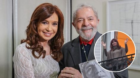 Autorizan la visita de Lula Da Silva a Cristina Kirchner