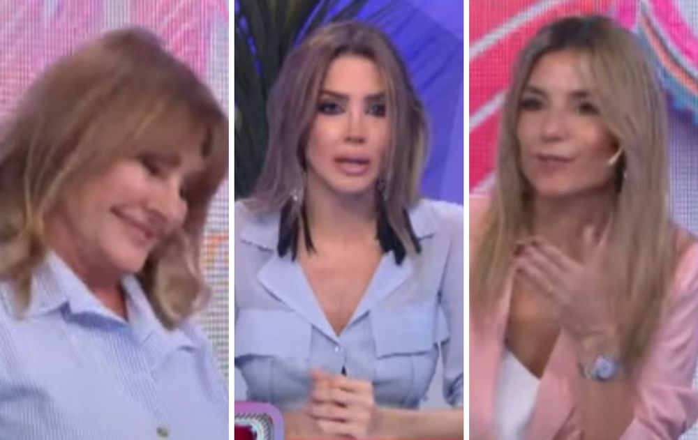 Incómodo momento de Amalia Díaz Guiñazú.