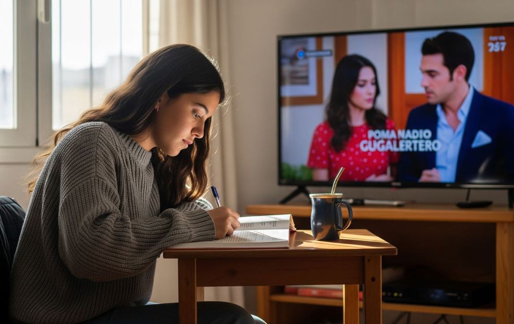 ¿Se puede aprender un idioma viendo series de televisión?