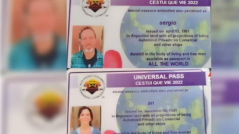 Sergio y An fueron detenidos en San Luis. Viajaban con cuatro niños. Se investiga su identidad.