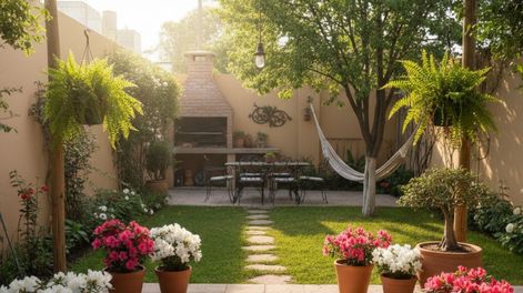 Los Andes | jardín con flores