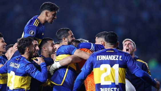 Los jugadores de Boca aguardan con ansias la revancha de hoy ante Palmeiras. EFE/ Juan Ignacio Roncoroni