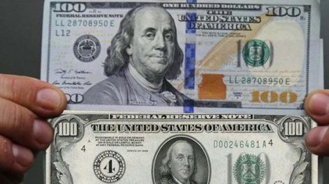 Dólar cara grande y cara chica. / archivo