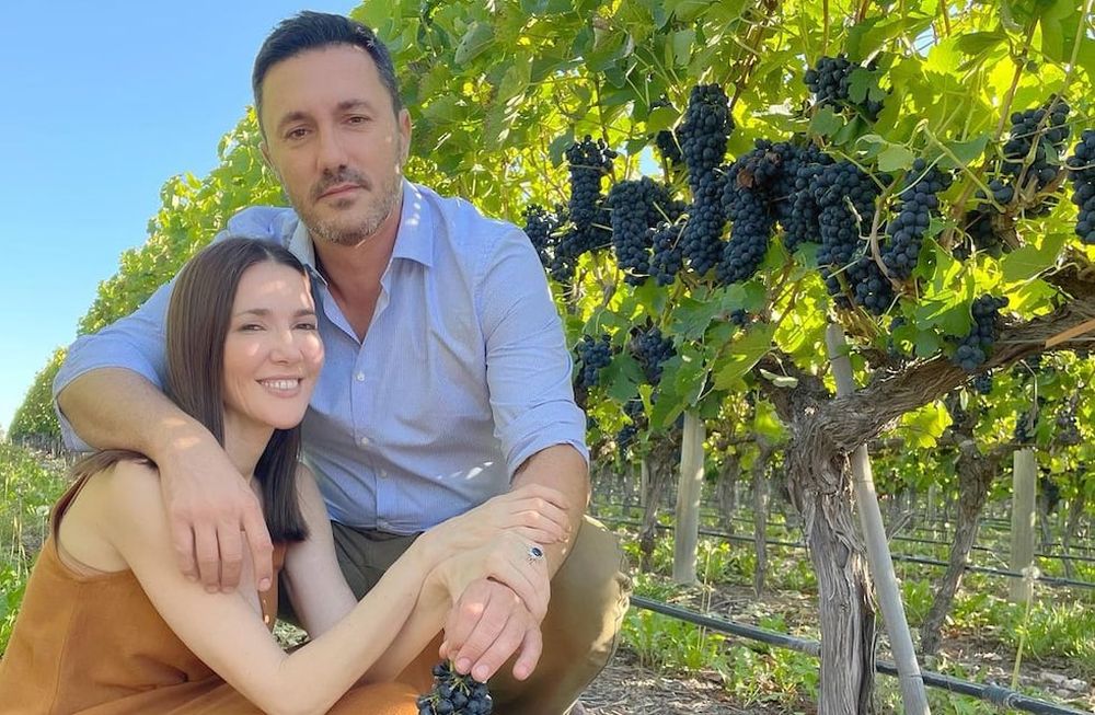 Cristina Pérez y Luis Petri en Mendoza.