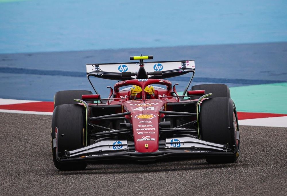 La Ferrari de Lewis Hamilton