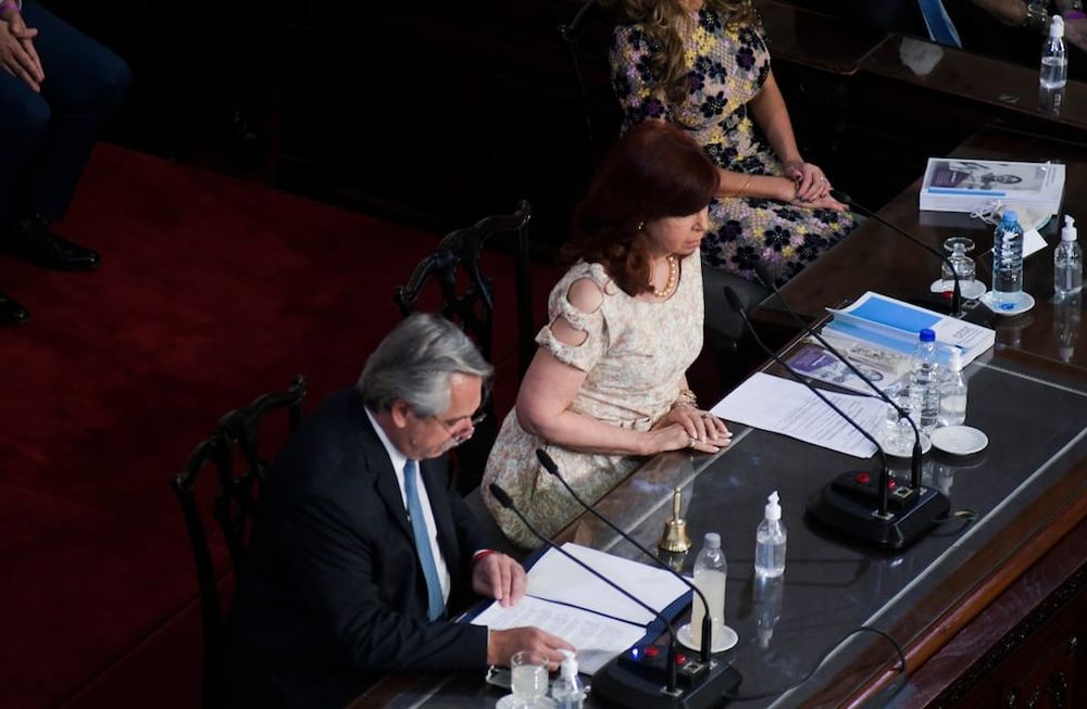 Alberto Fernández inauguró las sesiones del Congreso.
