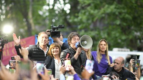 Milei pidió evitar la barbarie de los Kirchner