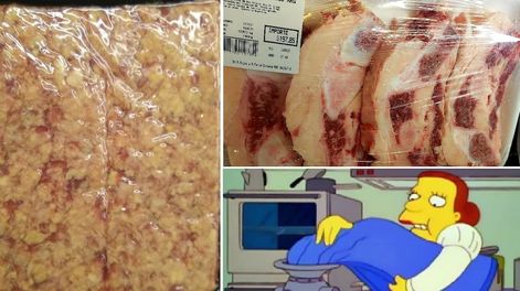 Carne pura grasa, memes e indignación en las redes sociales / Twitter