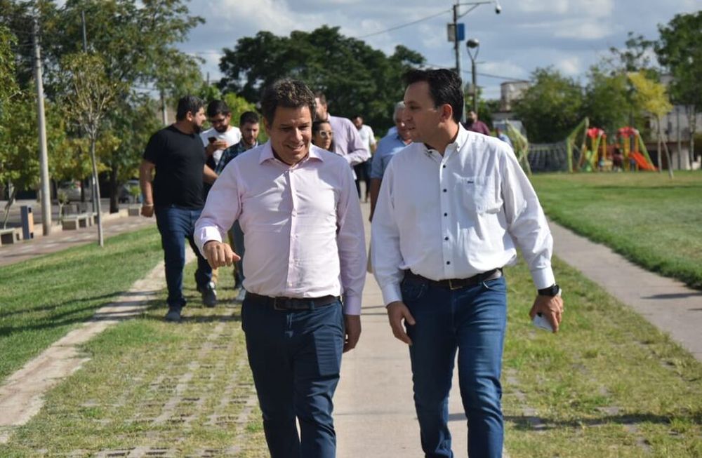 García Zalazar recibió a Manes en Godoy Cruz y lo invitó a sumarse a uno de sus programas más reconocidos