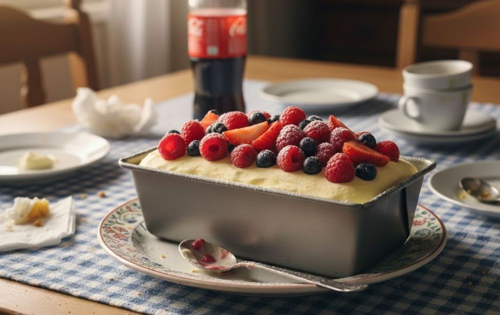 El budín helado de vainilla y frutos rojos es una receta práctica que mezcla el sabor dulce y ácido al mismo tiempo con un bocado que se deshace.