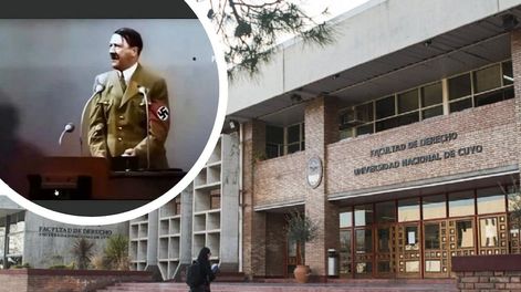 Los Andes | Con una foto de Hitler y el grito zurda de mier... interrumpieron una clase virtual en Derecho de la UNCuyo