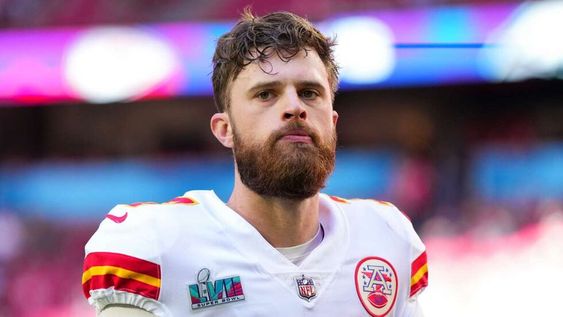 Harrison Butker, pateador y tres veces ganador del Super Bowl con los Chiefs de Kansas City. Foto: JASON HANNA/GETTY IMAGES; JC OLIVERA/GETTY IMAGES; DIMITRIOS KAMBOURIS/GETTY