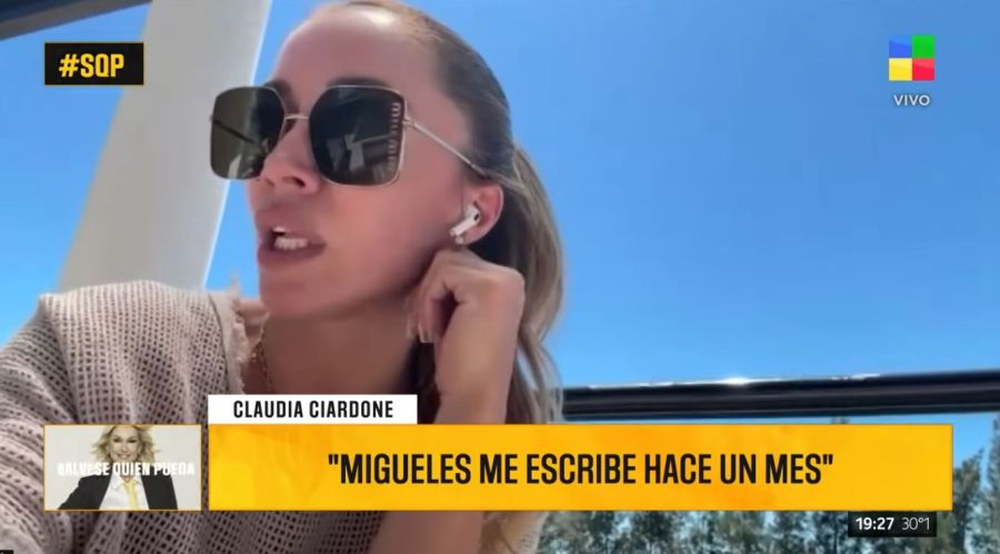 Claudia Ciardone habló sobre el novio de Wanda Nara y aconsejó a la conductora.
