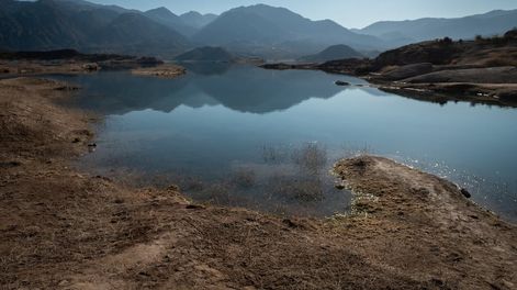 Piden mejorar los servicios y la forestación de la zona del perilago de Potrerillos Foto: Ignacio Blanco / Los Andes