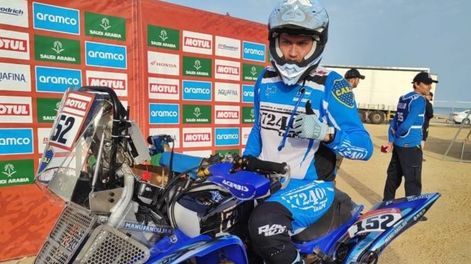 Manuel Andújar ganó la etapa 1 en cuatriciclos por delante del defensor del título
