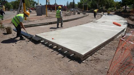 La obra pública creció en el comienzo del año electoral en Mendoza.