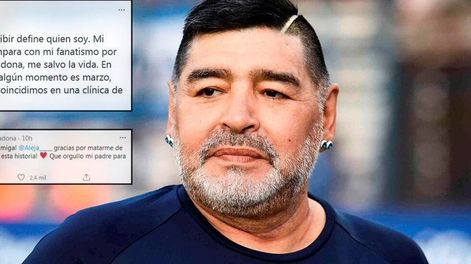 Diego Maradona. / Gentileza: Olé.