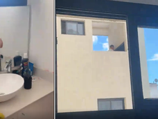Mostró la terrible falla de diseño en el baño de su departamento y desató un debate en TikTok