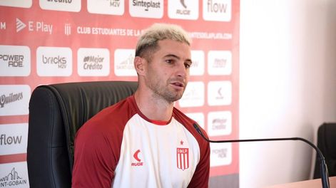 Los Andes | Alario llegó al Pincha para pelear la Libertadores /Foto: Prensa Estudiantes