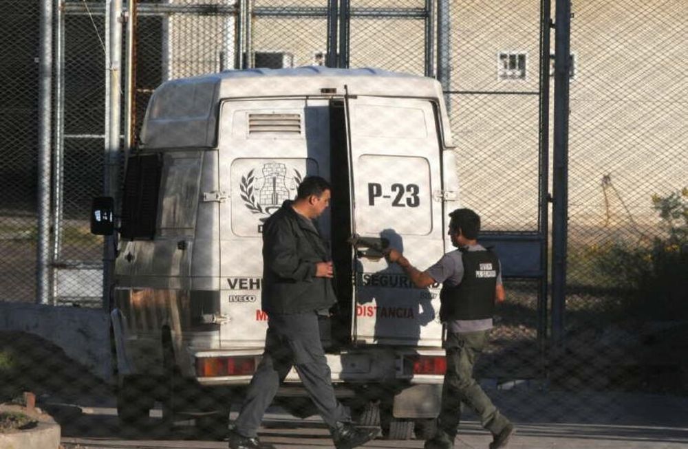 ]Traslados en el penal de Almafuerte. Archivo Los Andes.&nbsp;