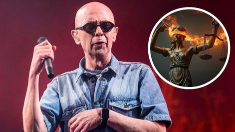 El Indio Solari compartió una crítica imagen metafórica, realizada con inteligencia artificial, en la red X, sobre la condena a Cristina Fernández de Kirchner.