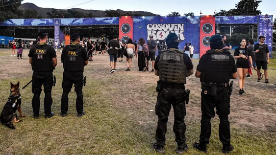 Cosquín Rock 2026: seis detenidos y más de 16 mil dosis de droga secuestrada