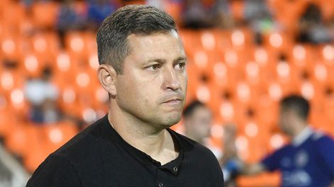 Los Andes | Diego Flores, entrenador de Godoy Cruz. / Foto: José Gutiérrez