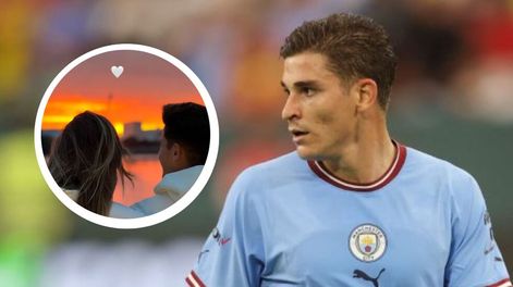 Julián Álvarez sorprendió a todos con una publicación en redes