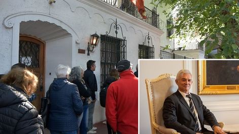 Los Andes | A principios de este mes, cientos de mendocinos hicieron largas filas y hasta acamparon frente al consulado español. Blecua Casas está a cargo desde el pasado agosto. Foto: Los Andes