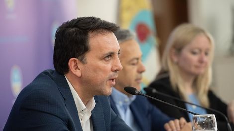 El ministro de Educación, Cultura e Infancias, Tadeo García Zalazar. Foto: Prensa Mendoza