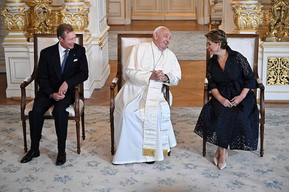 Las diferentes realezas despidieron al Papa Francisco. 
