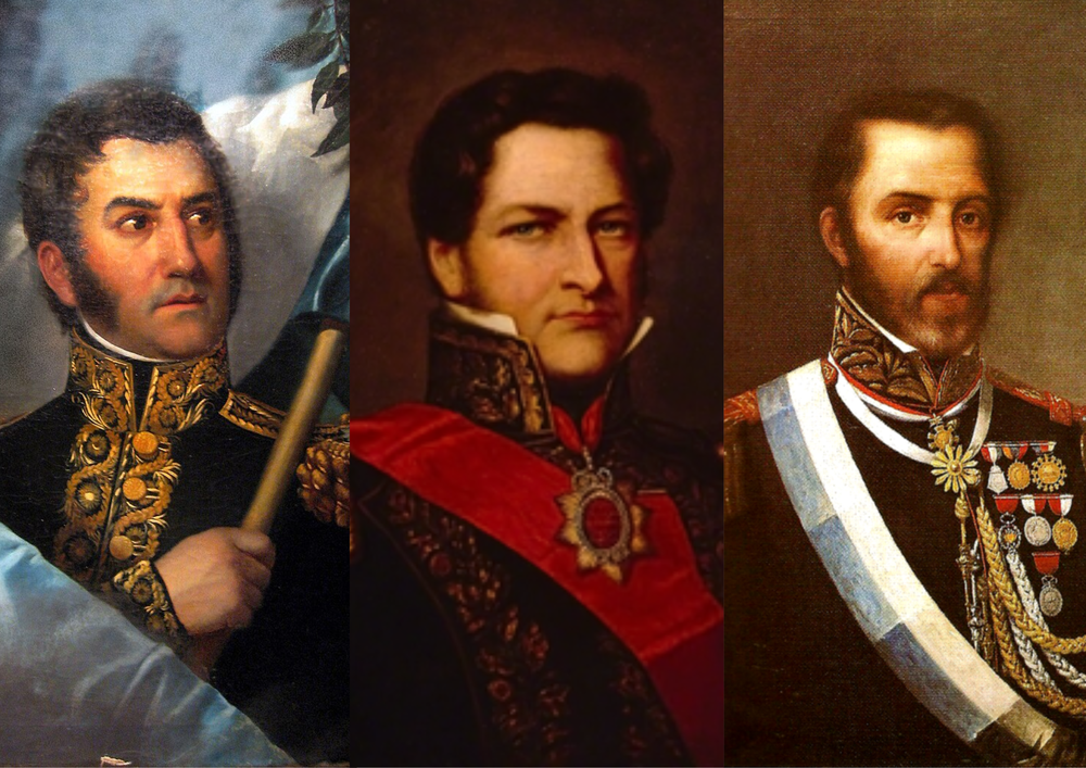 La muerte ante la historia: San Martín, Rosas y Lavalle frente a su destino. Foto: Gentileza&nbsp;