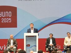 El presidente de la Corporación Vitivinícola Argentina (COVIAR), Mario González.