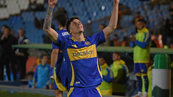 Por penales, Boca eliminó a Talleres de Córdoba y está en cuartos de final. Aguirre, autor del primer gol y luego salió lesionado. / Gentileza.