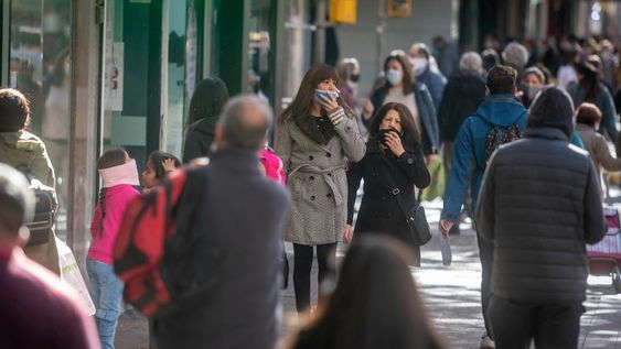 Los mendocinos que creen que Mendoza puede independizarse de la Nación alcanza a 42% - Ignacio Blanco / Los AndesCuarentena comercios ventas