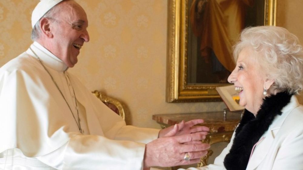 Abuelas de Plaza de Mayo despidió al Papa Francisco.&nbsp;
