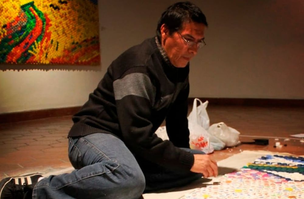 El artista Egar Murillo recibió el Premio Nacional a la Trayectoria Artística