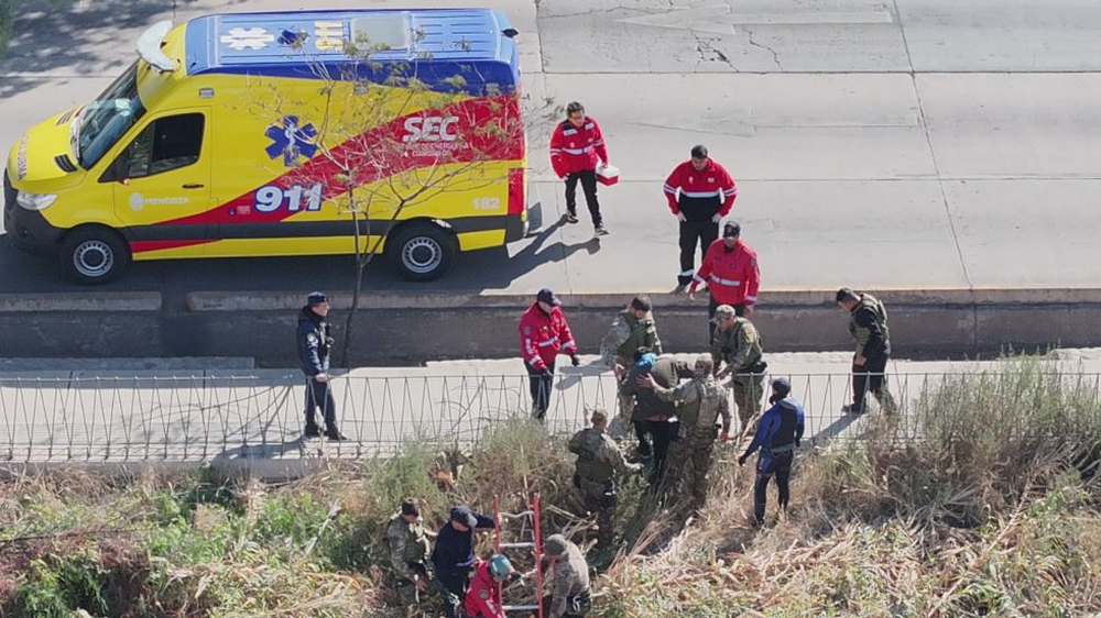 Un hombre se tiró al canal Cacique Guaymallén.