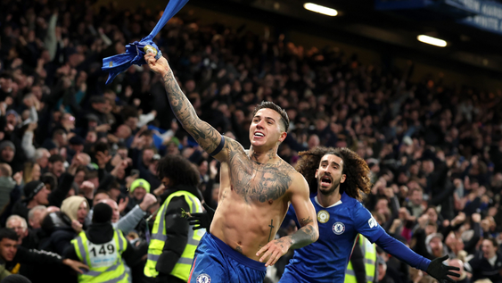 Enzo Fernández, figura en el Chelsea de Inglaterra