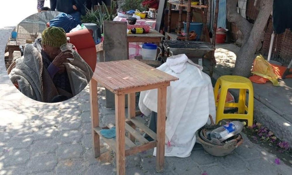 Una mujer de 103 años fue desalojada de su propia casa en México.