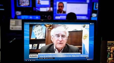 Los Andes | Oscar Parrilli defendió sus proyectos en el plenario de comisiones (Comunicación Senado)