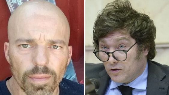 Federico Nacarado, el ganador del sorteo del sueldo de Javier Milei. Es trabajador de la construcción, lo anotó su pareja al sorteo y tiene dos hijos.