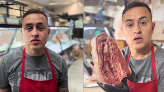 un carnicero revelo la frase que te puede hacer pagar de mas cuando compras carne: te regalas
