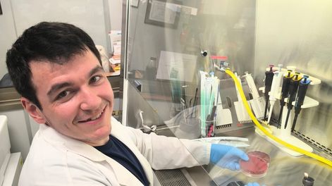 Ciencia mendocina: investigadores premiados por un estudio que anticipa la evolución de un tumor oral. El investigador Matias Ferrando. Foto: Gentileza&nbsp;