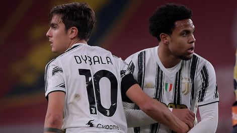 Dybala y Weston McKennie, junto con Arthur, afuera de los convocados.