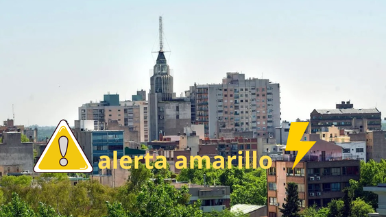 Alerta meteorológica por tormentas y posible granizo en Mendoza