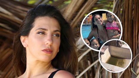 El estado de la pileta de Cinthia Fernández