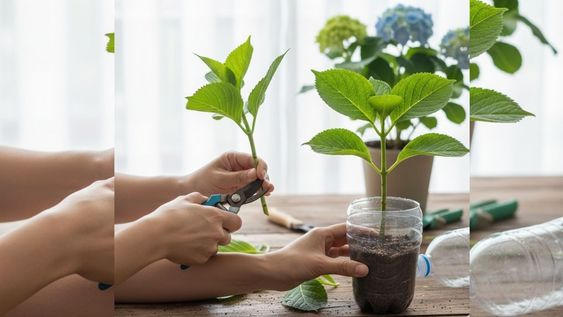 multiplica tus hortensias: como y cuando reproducir esta planta para tener hermosas flores y sin danarla