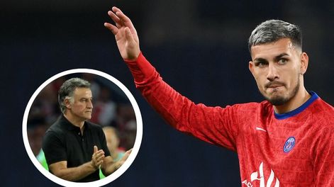 Galtier aseguró que cuenta con Paredes, pese a que tiene muchas chances de irse.